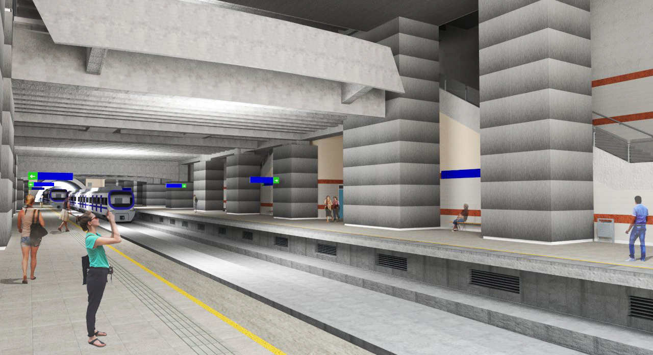 The engineering works on the Santiago-Batuco section are completed